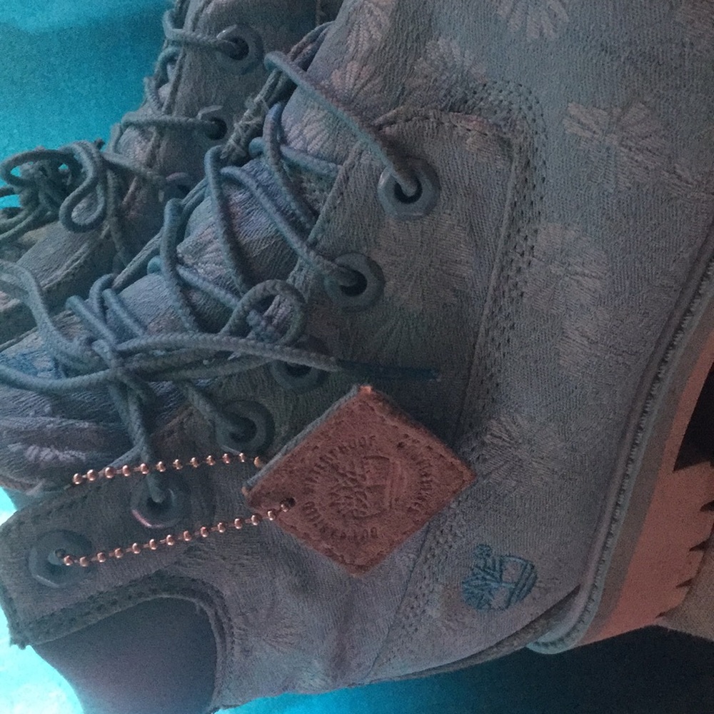 Timberlands.